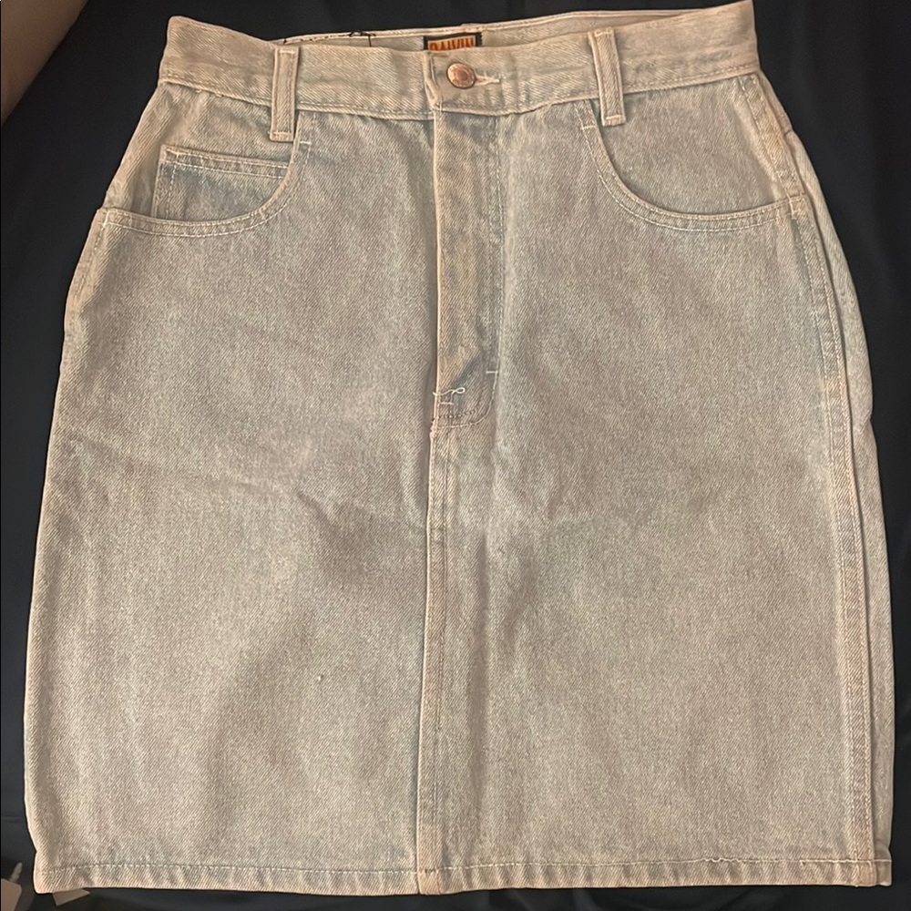 Calvin Klein Light Denim Skirt